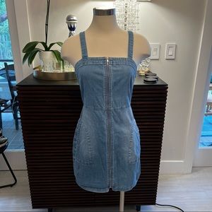 Denim dress size L
